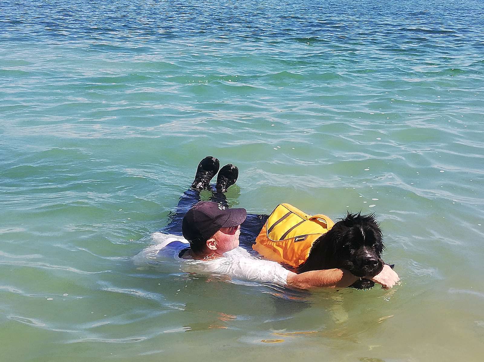15 octobre 2023, entraînement à l’eau, Allaman, 10h00