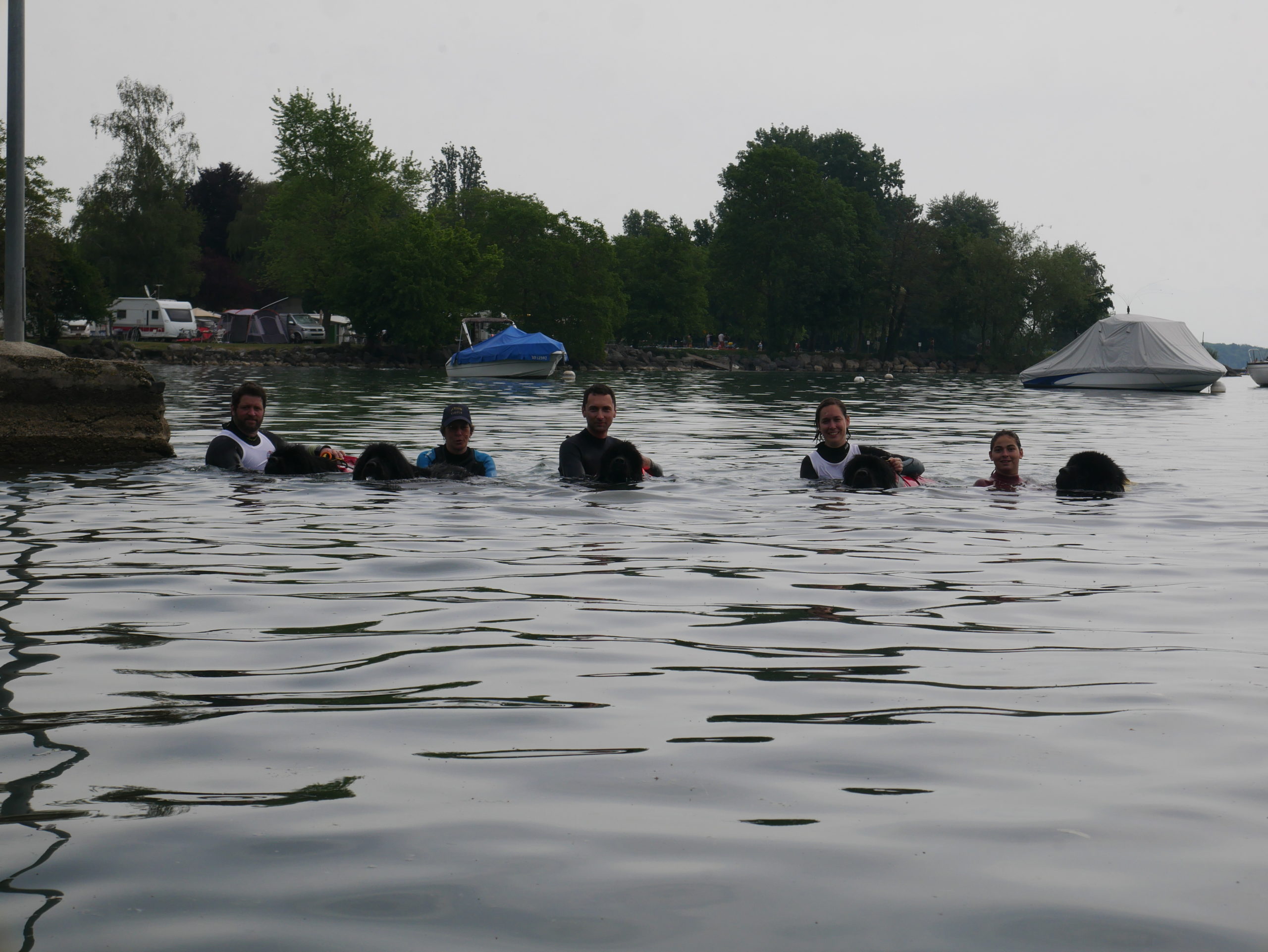 2 juin 2024, entraînement à l’eau à la Belotte, 10h00