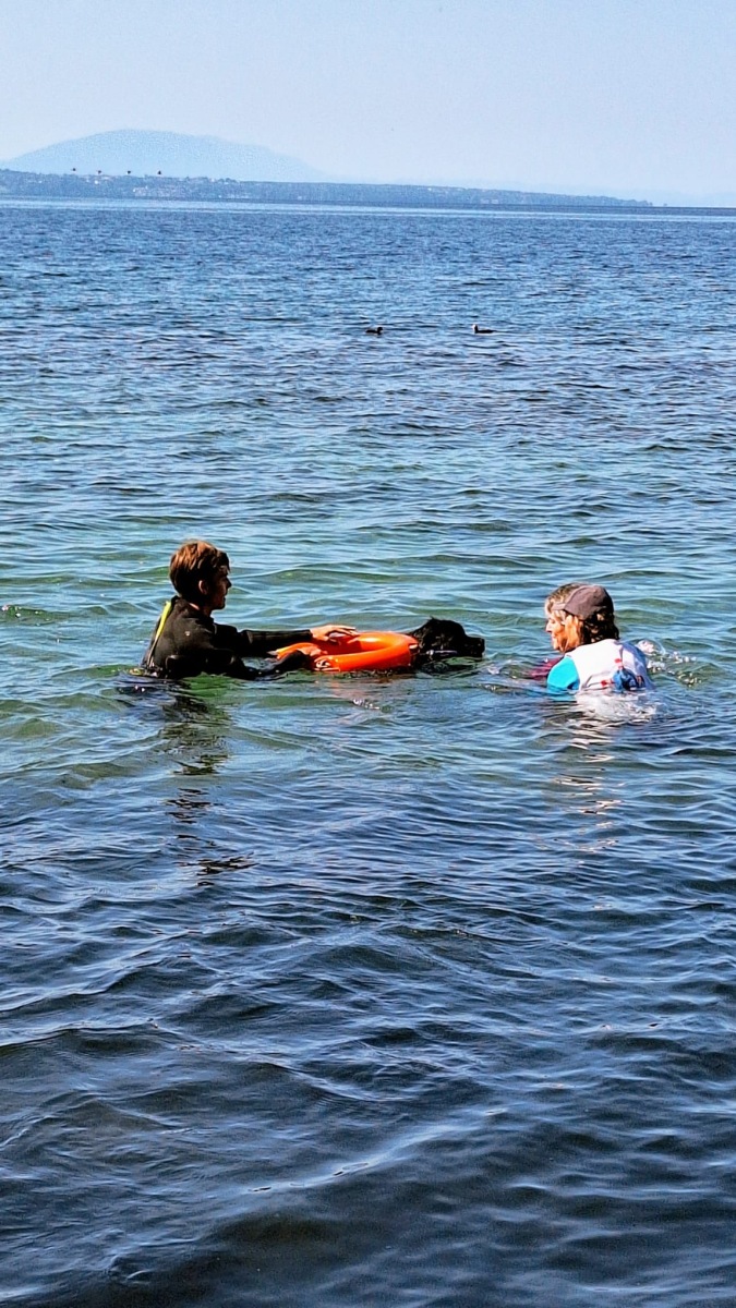 22 juin 2025, entraînement à l’eau, Allaman, 10h00
