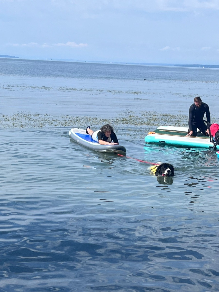 20 juillet 2025, entraînement à l’eau, Allaman, 10h00