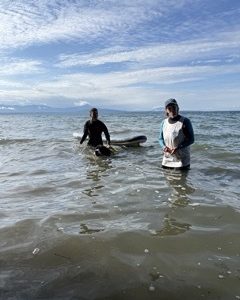 14 septembre 2025, entraînement à l’eau, Allaman, 10h00