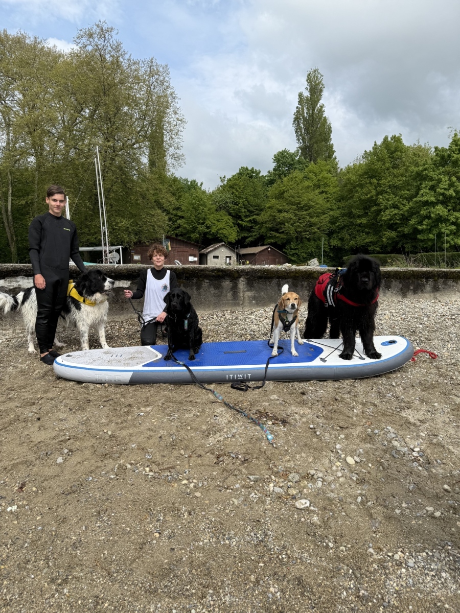 27 avril 2025, entraînement à l’eau à Rolle, 10h