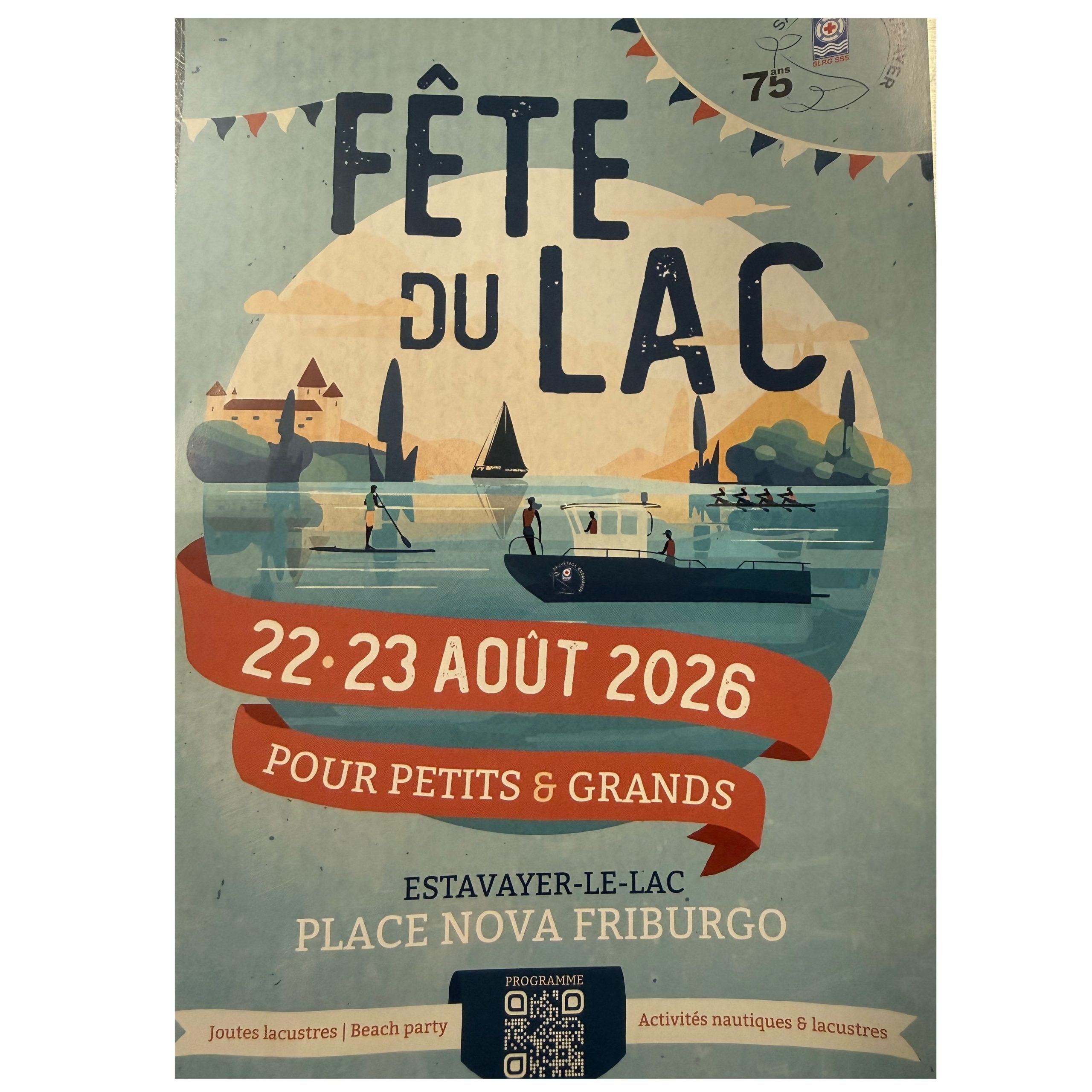 23 août 2026 fête du lac, Estavayer-Le-Lac Démonstration de Sauvetage